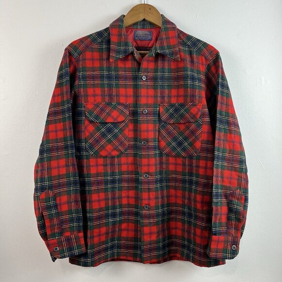 Pendleton Other - Vintage Pendleton Virgin Wool Shirt Mens M Authentic Maclean Tartan Plaid
